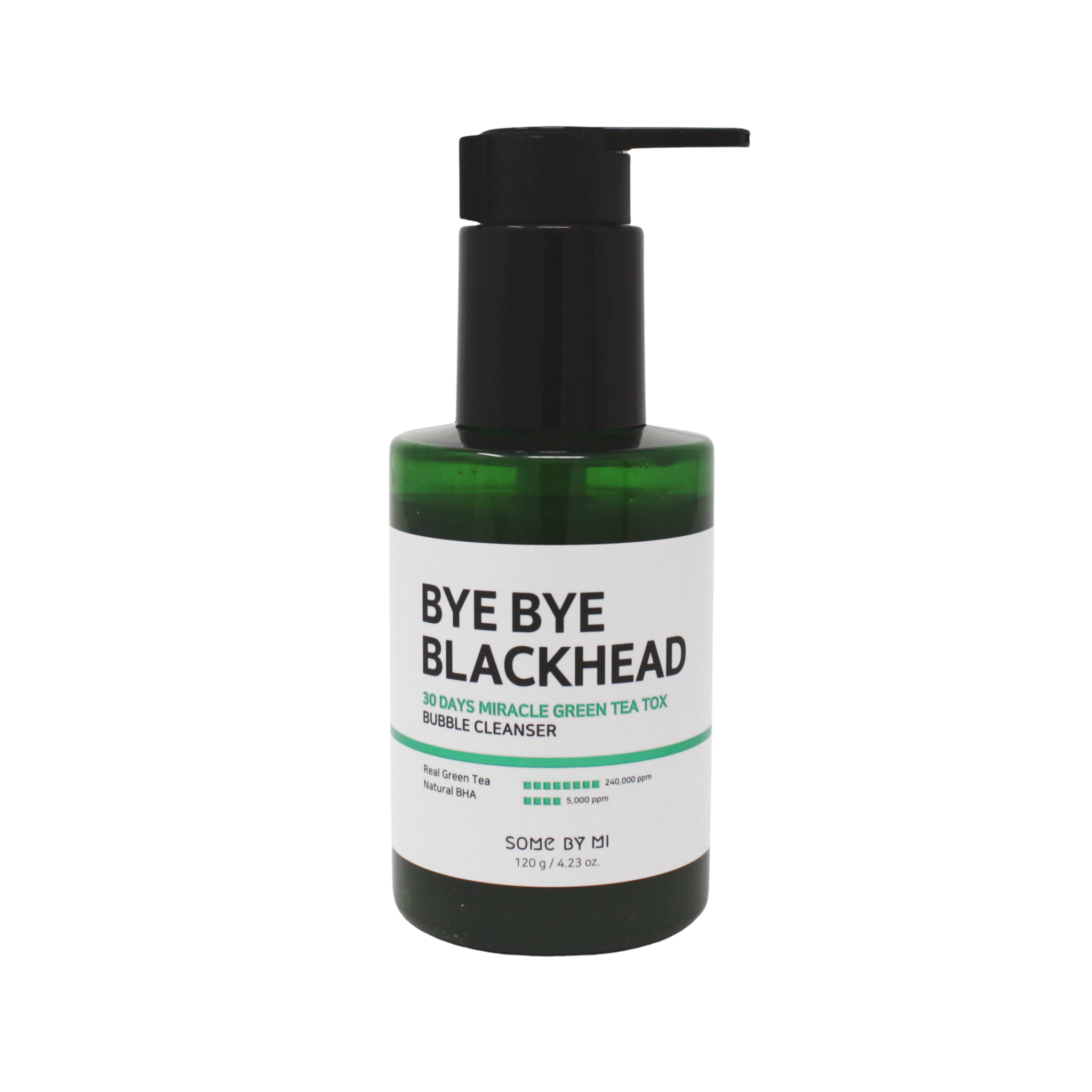 [SOMEBYMI] Bye Bye Blackhead 30 Days Miracle Green Tea Tox Bubble Cleanser 120g